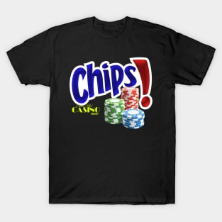 Cousin Vito's Casino CHIPS! Logo shirt T-Shirt